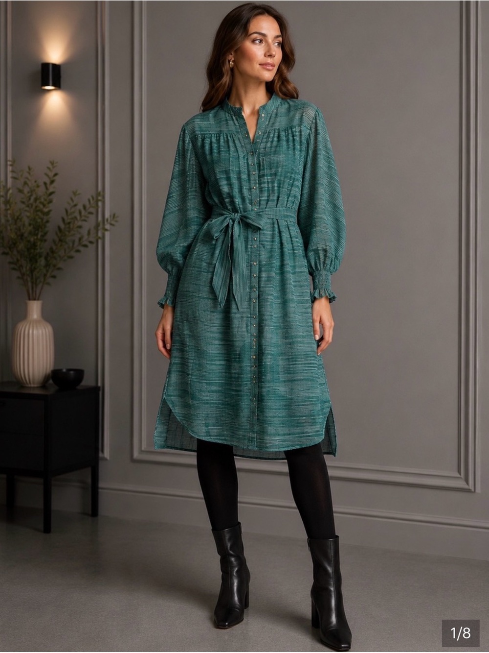 Ulla Johnson Fiora Button Dress NEW B207